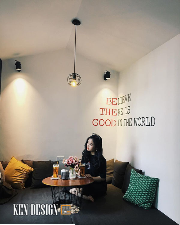 thiết kế quán cafe văn phòng